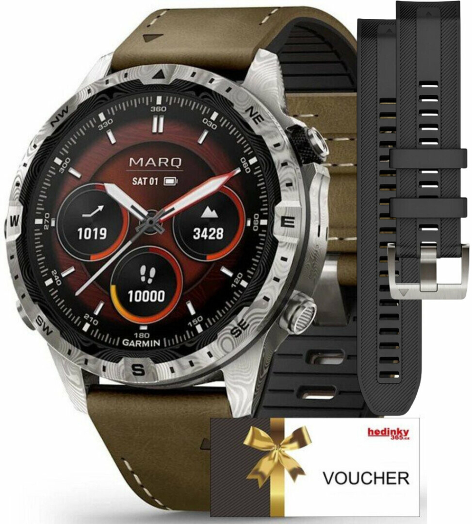 Garmin MARQ 2 Adventurer Damascus Steel 010-03393-31