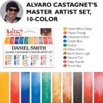 Alvaro Castagnet´s Master Artist Set Akvarelové barvy Daniel Smith – Hledejceny.cz