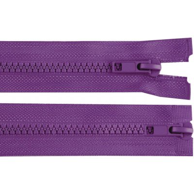 Zip kostěný No 5 dělitelný 2 jezdce / dvoucestný 75 cm bundový Varianta: 193 fialová lilková, Balení: 1 ks – Hledejceny.cz