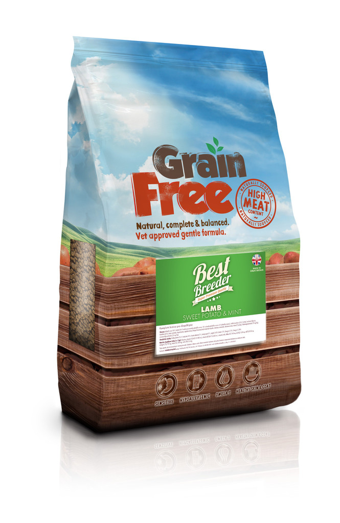 Best Breeder Grain Free Lamb & Sweet Potato with Mint 12 kg