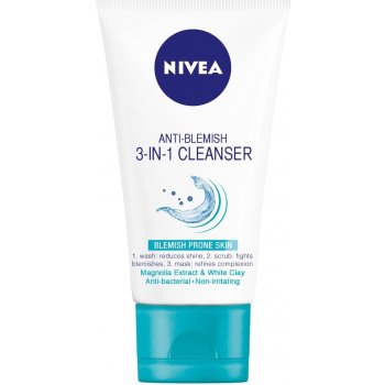 Nivea Pure Effect All-in-1 hloubkové čištění 150 ml