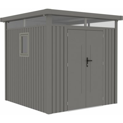 Rojaplast ANNA B domek 2,22 x 2,3 x 2,3 cm m šedý – Sleviste.cz