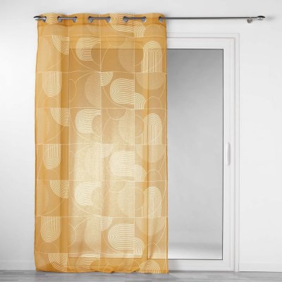 douceur d'intérieur Žlutá voálová záclona 140x280 cm Esquisse – douceur d'intérieur – Hledejceny.cz