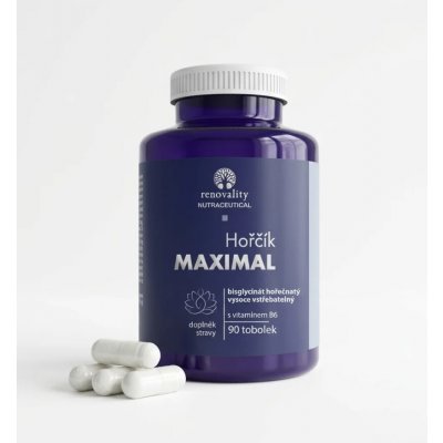 Renovality Hořčík Maximal s vitamínem B6 90 ks – Hledejceny.cz