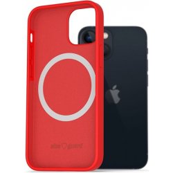 AlzaGuard Silicone Case Compatible with Magsafe iPhone 13 Mini červené