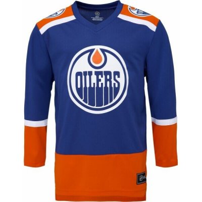 FANATICS EDMONTON OILERS HOME VALUE JERSEY modrá – Zboží Mobilmania