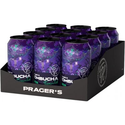 Prager's Kombucha Matcha 12 x 330 ml – Zboží Dáma