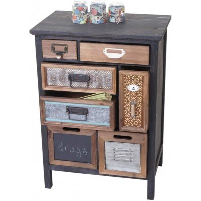 Design-Shop A43 Vintage Patchwork 78 x 55 x 35 cm – Sleviste.cz