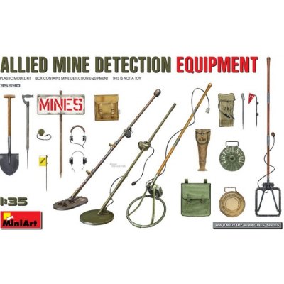 MiniArt Allied Mine Detection Equipment 35390 1:35