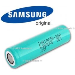 Samsung baterie 3,6V 2000mAh INR 18650-20R