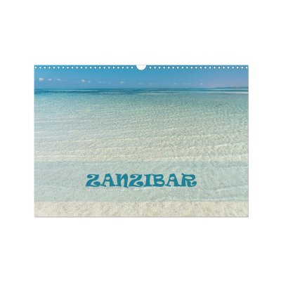 Zanzibar a pearl of the Indian Ocean Wall DIN A3 landscape CALVENDO 12 Month Wall 2024 – Hledejceny.cz