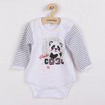 Kojenecké body s dlouhým rukávem New Baby Panda – Hledejceny.cz