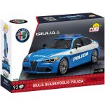 Cobi 24606 Alfa Romeo Giulia Quadrifoglio Polizia, 1:35 – Zboží Dáma