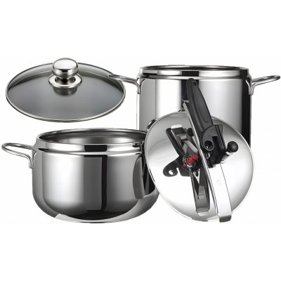 Inoxriv Econature 5 l, 7 l + skleněná poklice – Zboží Dáma