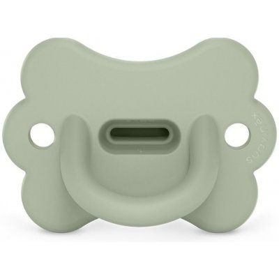 Suavinex šidítko fyziologické silikon Butterfly Colour Essence SX PRO zelená – Zboží Dáma