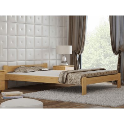 AMI Nábytek masiv Jasněna borovice s roštem – Sleviste.cz