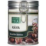 Great Tea Garden Vánoční Káva Brazílie Santos zrnková 0,2 kg – Hledejceny.cz