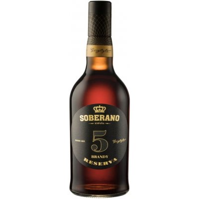 Soberano Brandy Reserva 5y 36% 0,7 l (holá láhev) – Zboží Mobilmania