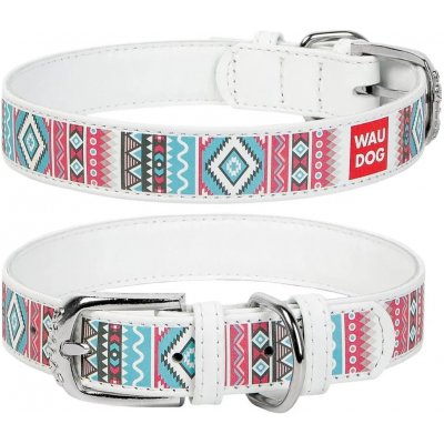 Waudog Obojek pro psa kožený dekorativní klasický – Zbozi.Blesk.cz