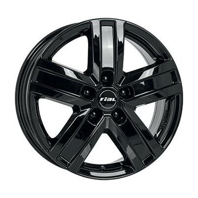 RIAL TRANSPORTER 5 6x15 5x118 ET68 black gloss – Hledejceny.cz
