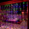 Vánoční osvětlení Voltronic 59570 Vánoční osvětlení světelný závěs 3x3 m barevná 300 LED