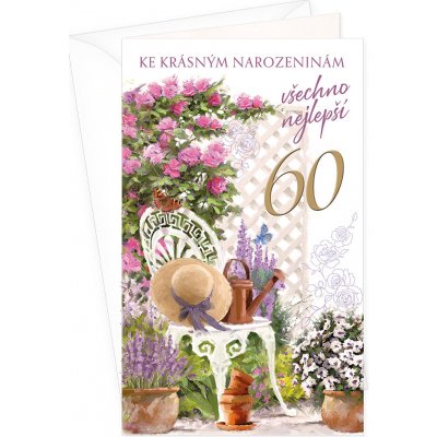 ARGUS Přání k narozeninám - 60 15-6519c60 – Sleviste.cz