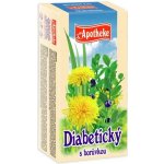 Apotheke Diabetický s borůvkou 20 x 1,5 g – Zboží Dáma