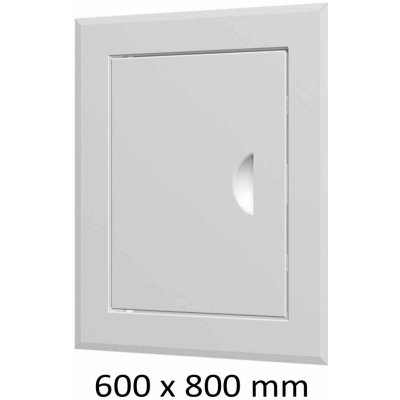 MIKAWI 59-0230 Revizní vanová dvířka 600 x 800 mm – Zboží Mobilmania