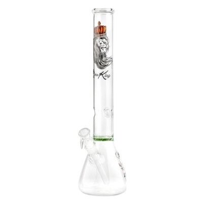 SmoKing Skleněný bong s perkolací Lion 45 cm