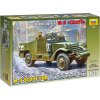 Sběratelský model Zvezda Model Kit military 3519 M 3 Armo Scout Car červená 1:35