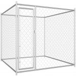 vidaXL Venkovní psí kotec 193 x 193 x 185 cm – Zboží Dáma