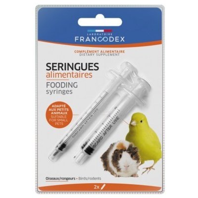 Francodex Dokrmovací stříkačky 2ks – Zboží Dáma