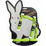 Bafpet Set KRÁLÍK kšír + vodítko Zelená 24-37cm 20411N – Zboží Dáma