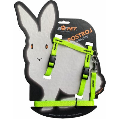 Bafpet Set KRÁLÍK kšír + vodítko Zelená 24-37cm 20411N – Zboží Dáma