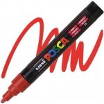 Uni Posca PC-5M 1,8 2,5 mm fluo červená – Zboží Živě
