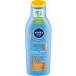 Nivea Sun Protect & Bronze Sun Lotion SPF20 voděodolné mléko podporující zhnědnutí 200 ml