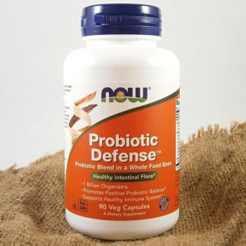 Now Foods ProBiotic Defense proBiotika s půdními bakteriemi 90 kapslí