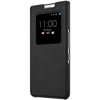 Pouzdro BlackBerry kožené Smart Flip Case FCB100 BlackBerry KEYone černé