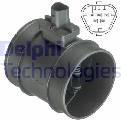 DELPHI Snímač množství protékajícího vzduchu AF1041012B1 – Hledejceny.cz