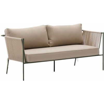Kave Home Zivia 178 cm Béžovo-zelená – Hledejceny.cz