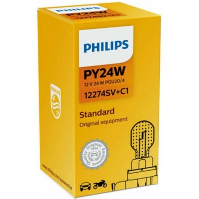 Philips SilverVision Plus PY24WSV 12V 24W PGU20/4 12274SV