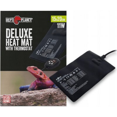 Repti Planet deska topná Deluxe s termostatem 15x20 cm, 11 W – Zboží Mobilmania