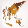 Nástěnné mapy Akrylový podklad pro dřevěnou mapu světa XL - 200 cm