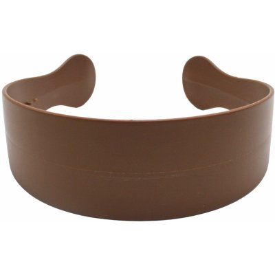 !!!! Široká plastová čelenka na vlasy Barva: šedo-hnědá – Zboží Dáma