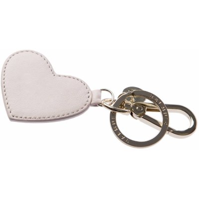 Přívěsek na klíče BALMUIR ve tvaru srdce růžový
