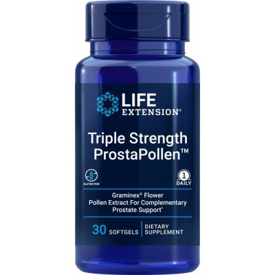Life Extension Triple Strength ProstaPollen 378 mg 30 gelový tablet – Hledejceny.cz