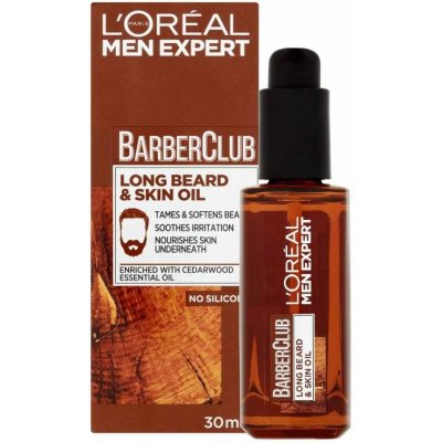 L'Oréal Paris Men Expert Barber Club Long Beard & Skin Oil olej na vousy 30 ml – Sleviste.cz