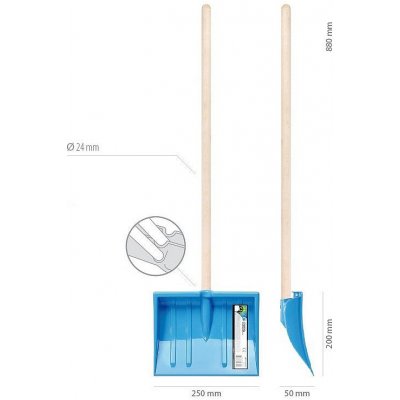 Těsmat cz BOBO modrá, 25x88cm SLOŽENÉ TESPPILO1S-3005U – Zboží Dáma
