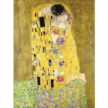 Obraz na plátně Klimt Polibek 57x77 cm