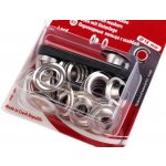 Průchodky s podložkou vnitřní Ø8 mm / vnější Ø18 mm, střední, nikl – Hledejceny.cz